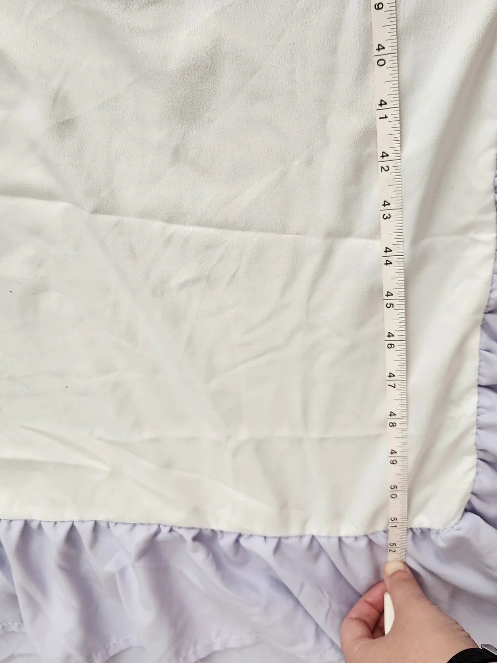 Sweet Jojo Designs Purple Girl Nursery 3 Tiered Ruffled Crib Bed Skirt